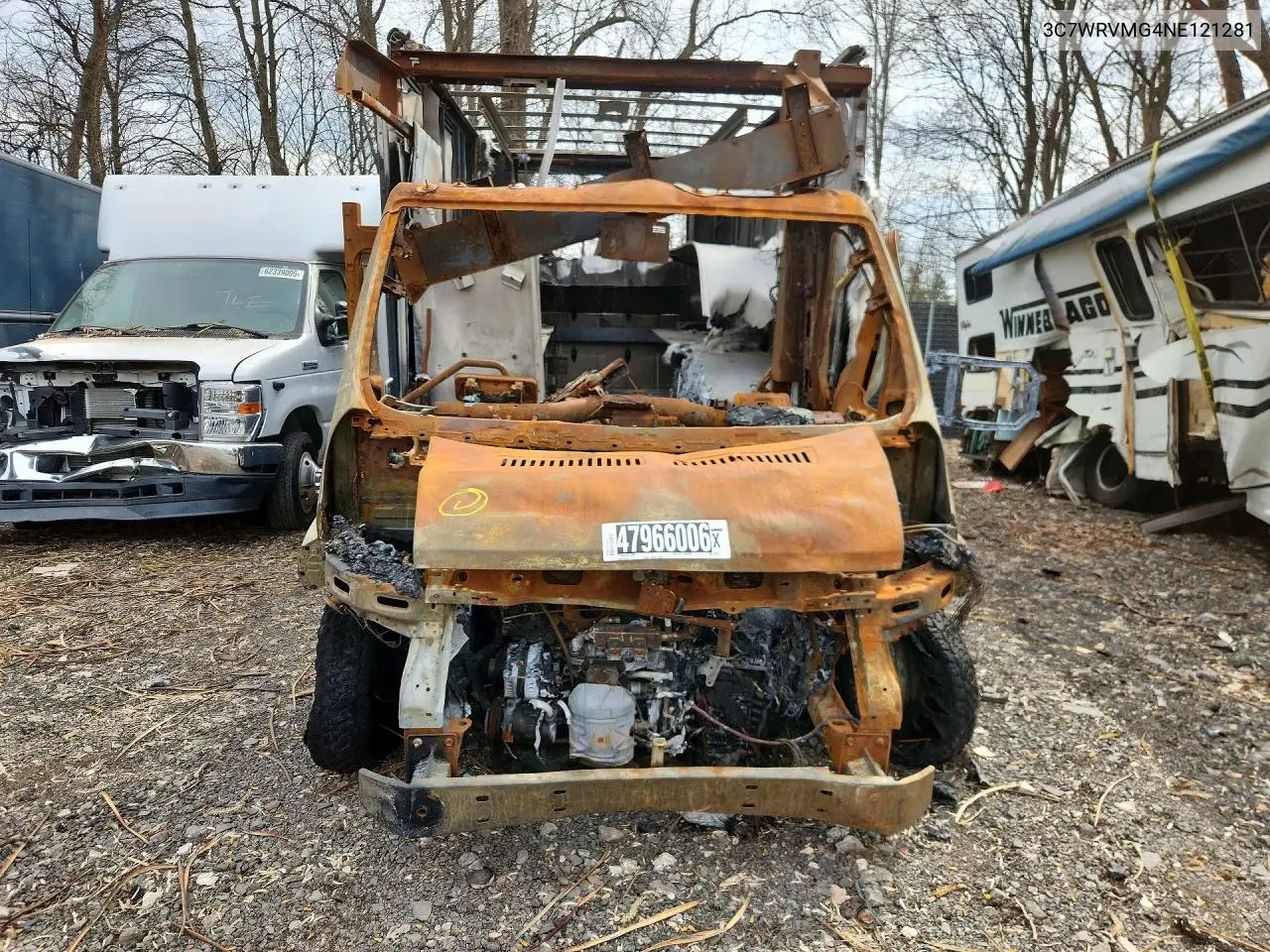 2022 Ram Promaster 3500 Delivery Truck VIN: 3C7WRVMG4NE121281 Lot: 47966006