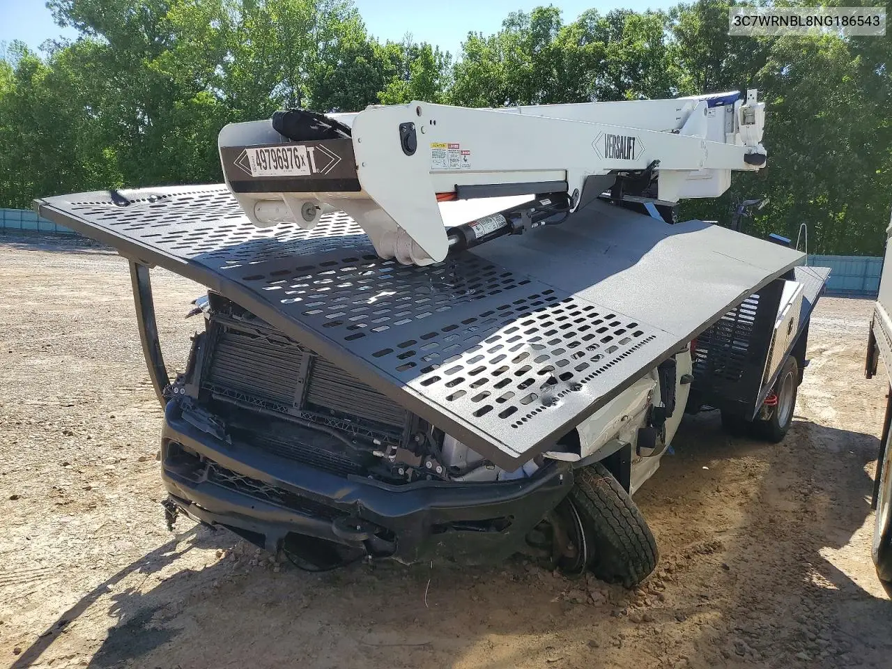 2022 Ram 5500 Bucket Truck VIN: 3C7WRNBL8NG186543 Lot: 49796976