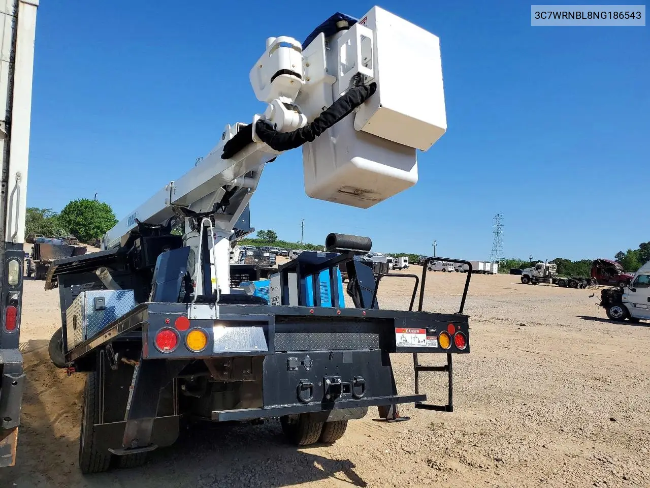 2022 Ram 5500 Bucket Truck VIN: 3C7WRNBL8NG186543 Lot: 49796976