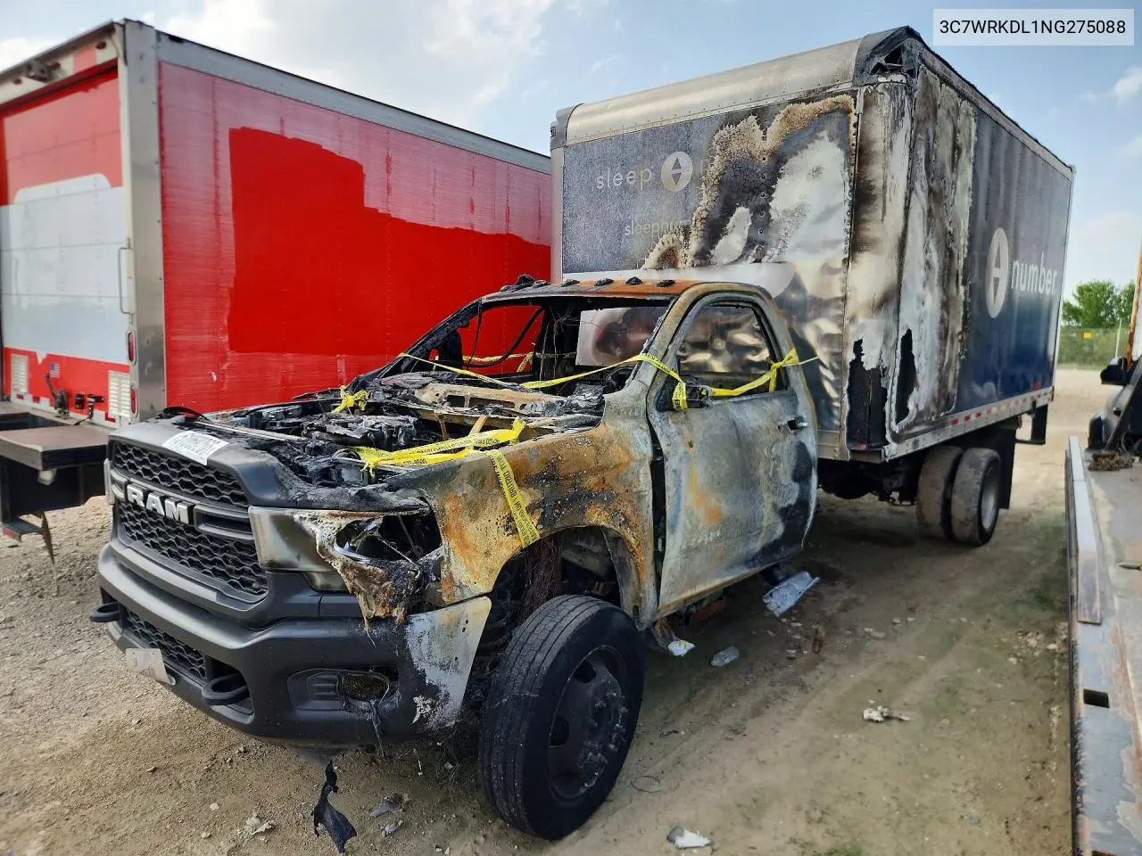 2025 Ram 4500 Box Truck VIN: 3C7WRKDL1NG275088 Lot: 51069266