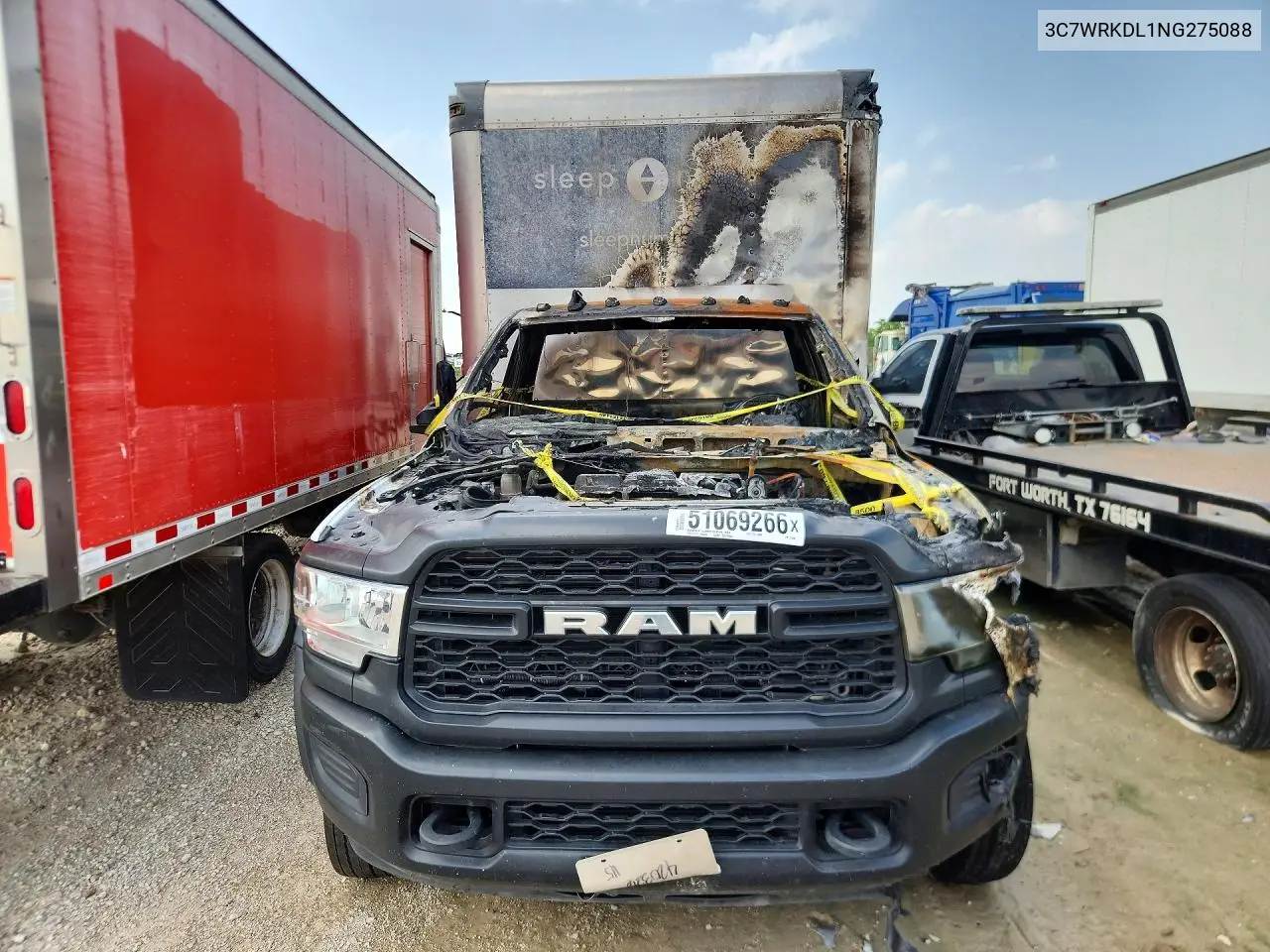 2025 Ram 4500 Box Truck VIN: 3C7WRKDL1NG275088 Lot: 51069266