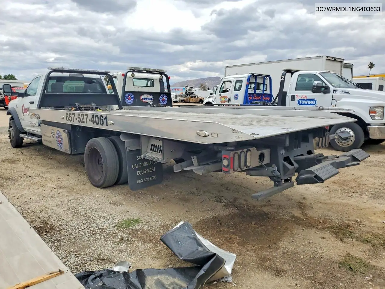 2022 Ram 5500 VIN: 3C7WRMDL1NG403633 Lot: 51660096
