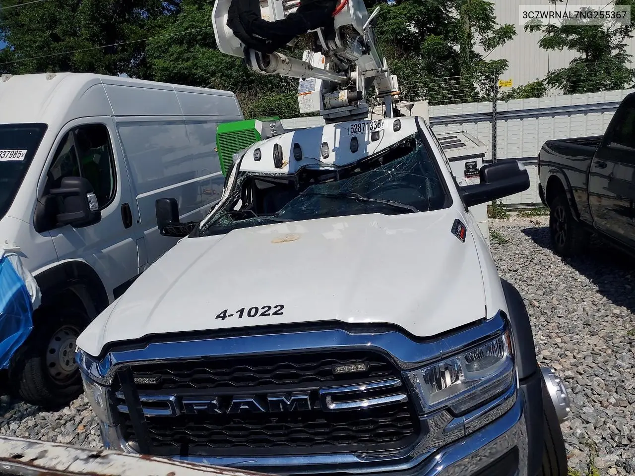 2022 Ram 5500 VIN: 3C7WRNAL7NG255367 Lot: 52871336