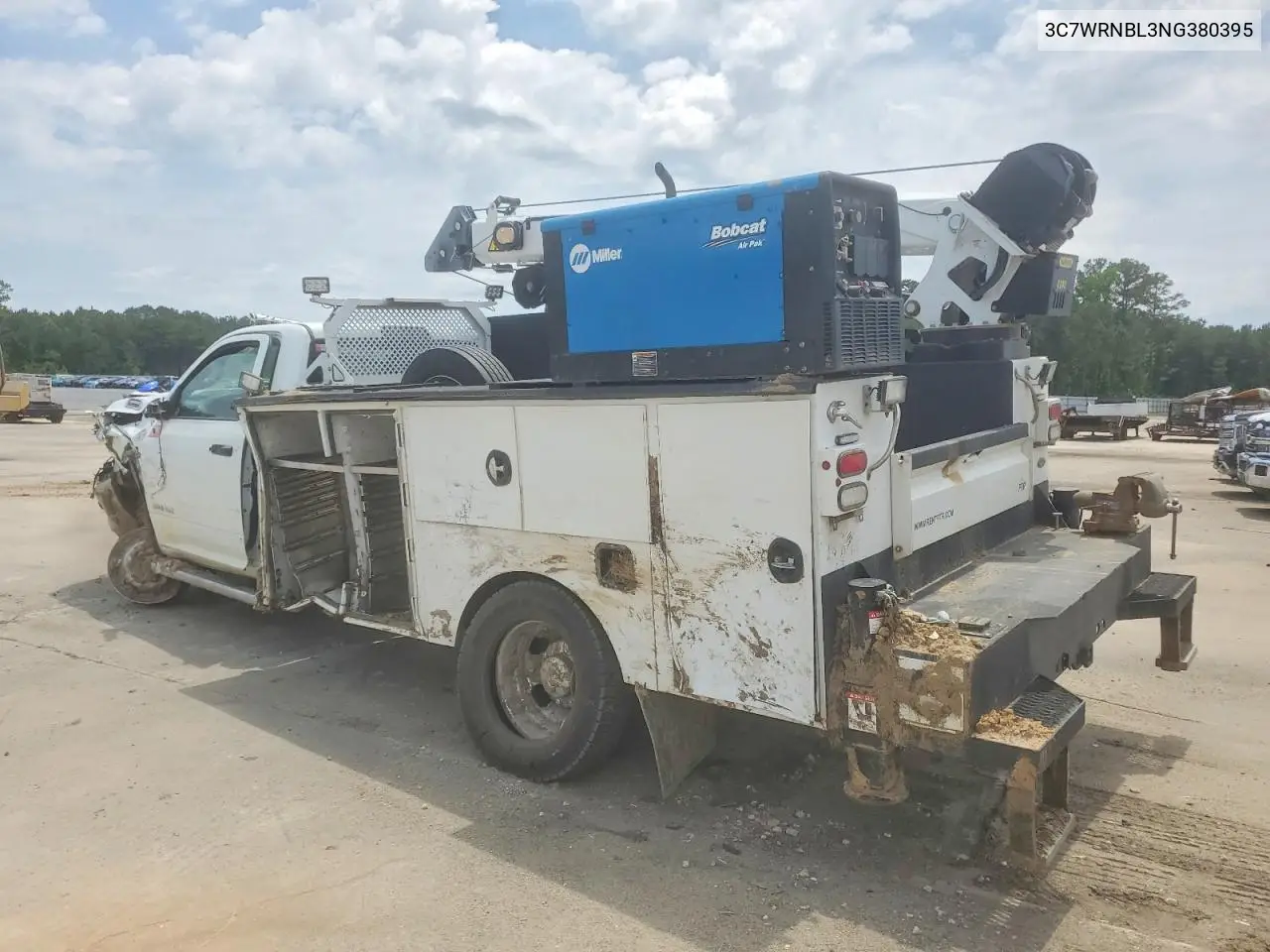 2022 Ram 5500 Utility / Service Truck VIN: 3C7WRNBL3NG380395 Lot: 54639846