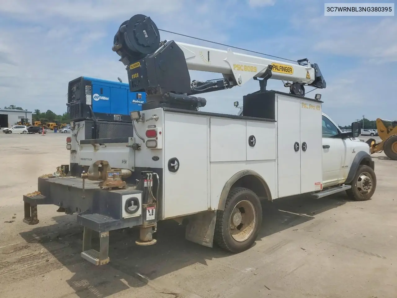 2022 Ram 5500 Utility / Service Truck VIN: 3C7WRNBL3NG380395 Lot: 54639846