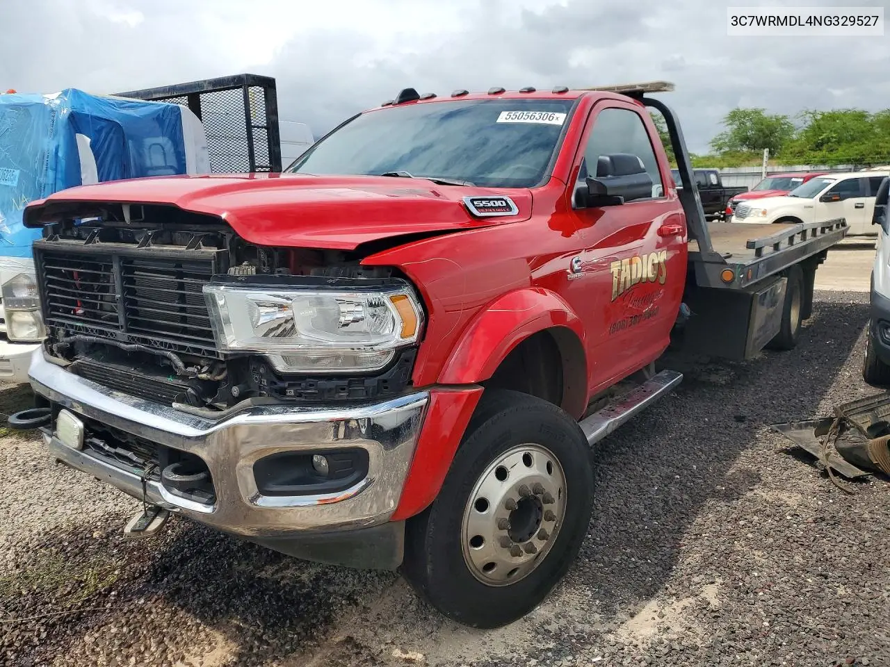 2022 Ram 5500 VIN: 3C7WRMDL4NG329527 Lot: 55056306
