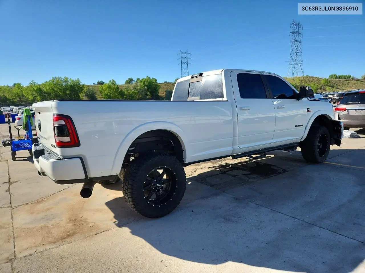 2022 Ram 3500 Laramie VIN: 3C63R3JL0NG396910 Lot: 56067986
