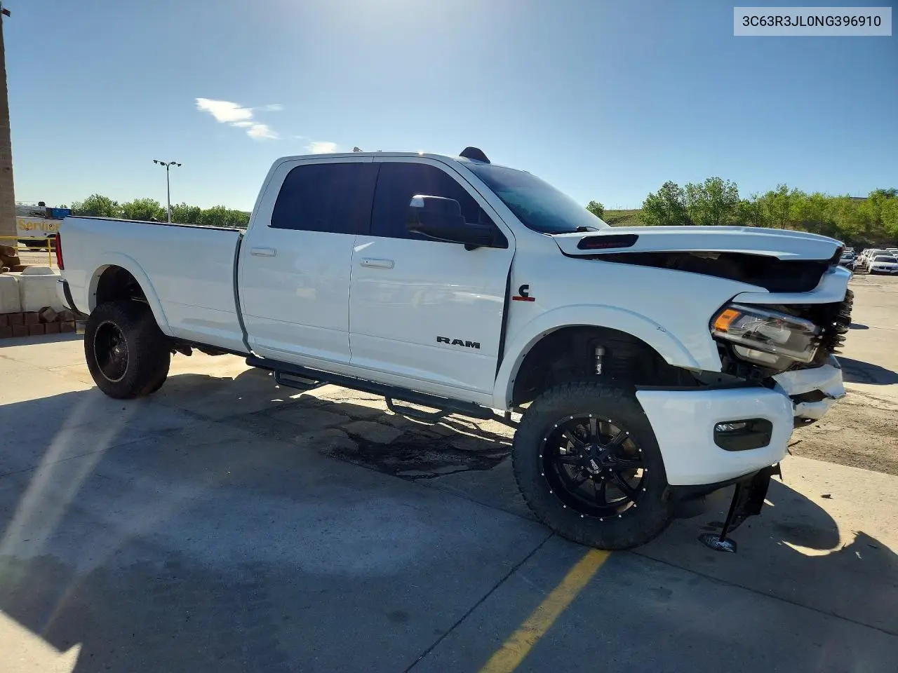2022 Ram 3500 Laramie VIN: 3C63R3JL0NG396910 Lot: 56067986