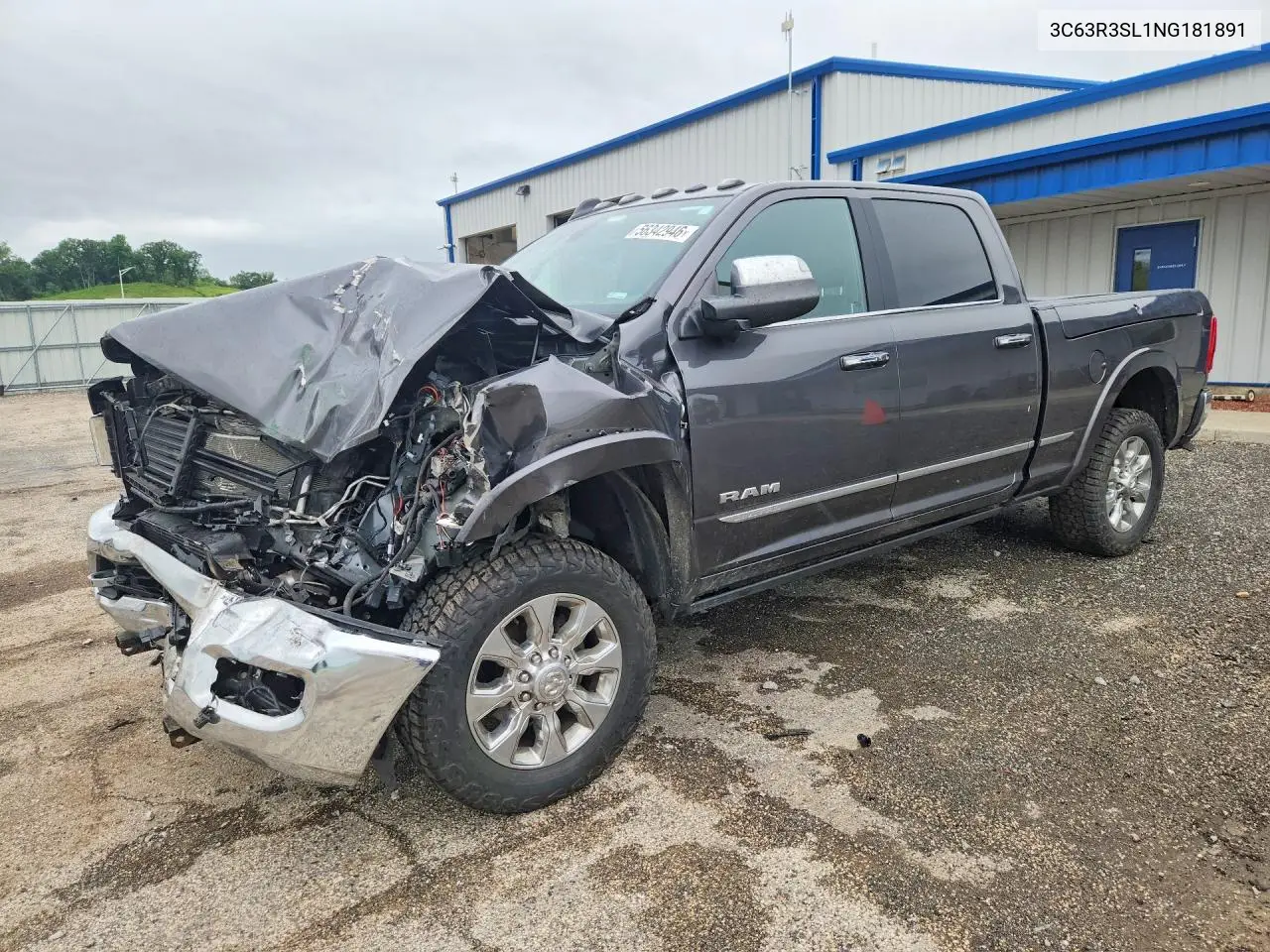 2022 Ram 3500 Limited VIN: 3C63R3SL1NG181891 Lot: 56342946
