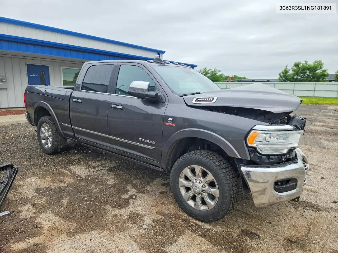 2022 Ram 3500 Limited VIN: 3C63R3SL1NG181891 Lot: 56342946