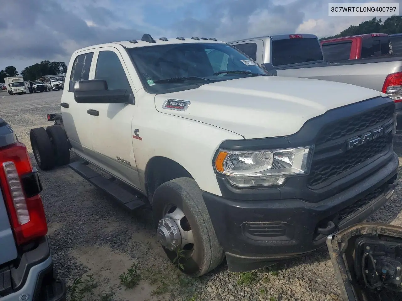 2022 Ram 3500 VIN: 3C7WRTCL0NG400797 Lot: 56669356