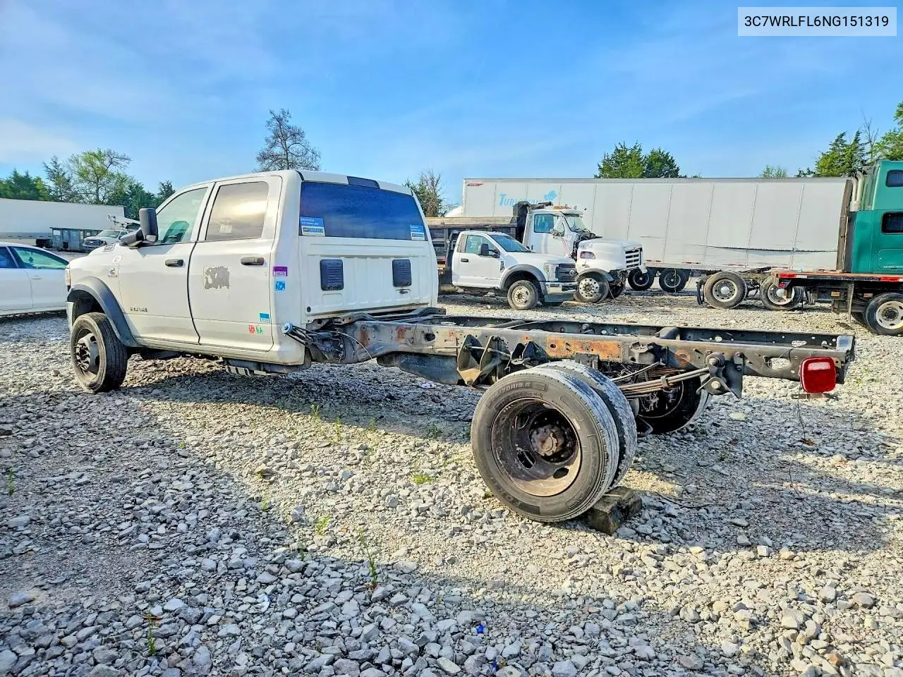 2022 Ram 4500 VIN: 3C7WRLFL6NG151319 Lot: 56762096