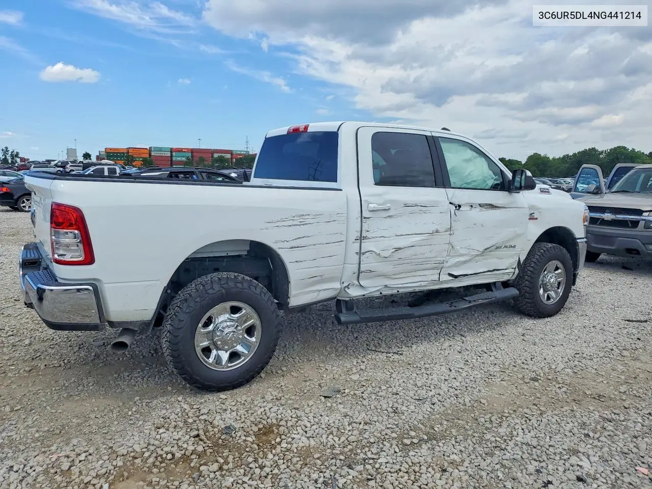 2022 Ram 2500 Big Horn VIN: 3C6UR5DL4NG441214 Lot: 57140506