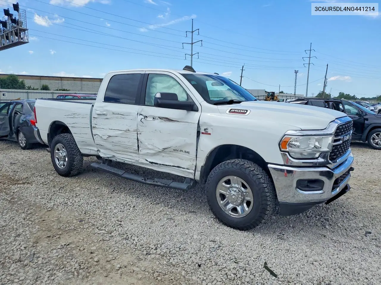 2022 Ram 2500 Big Horn VIN: 3C6UR5DL4NG441214 Lot: 57140506
