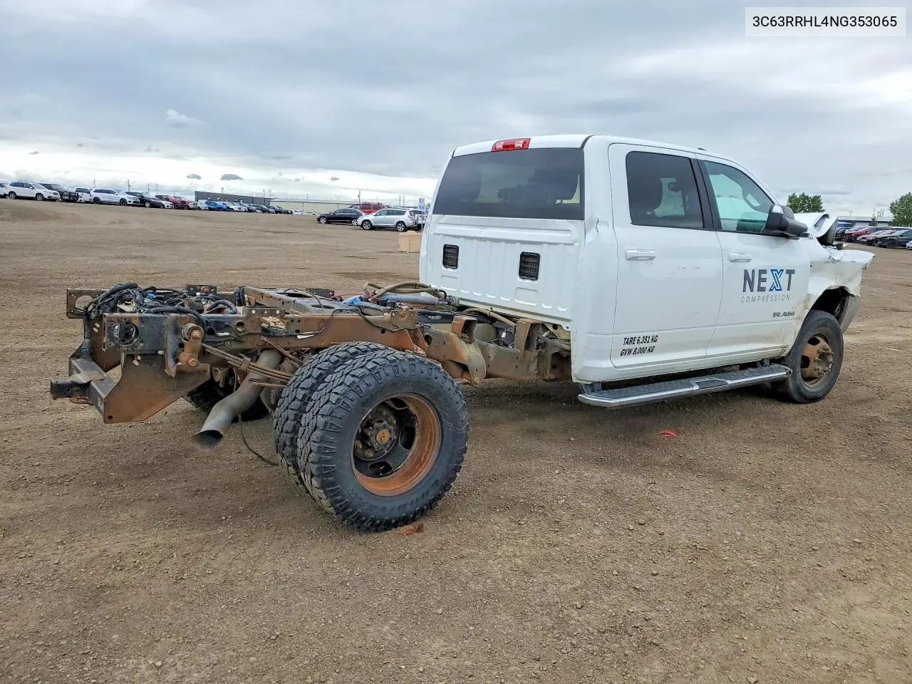 2022 Ram 3500 VIN: 3C63RRHL6NG353066 Lot: 57705756