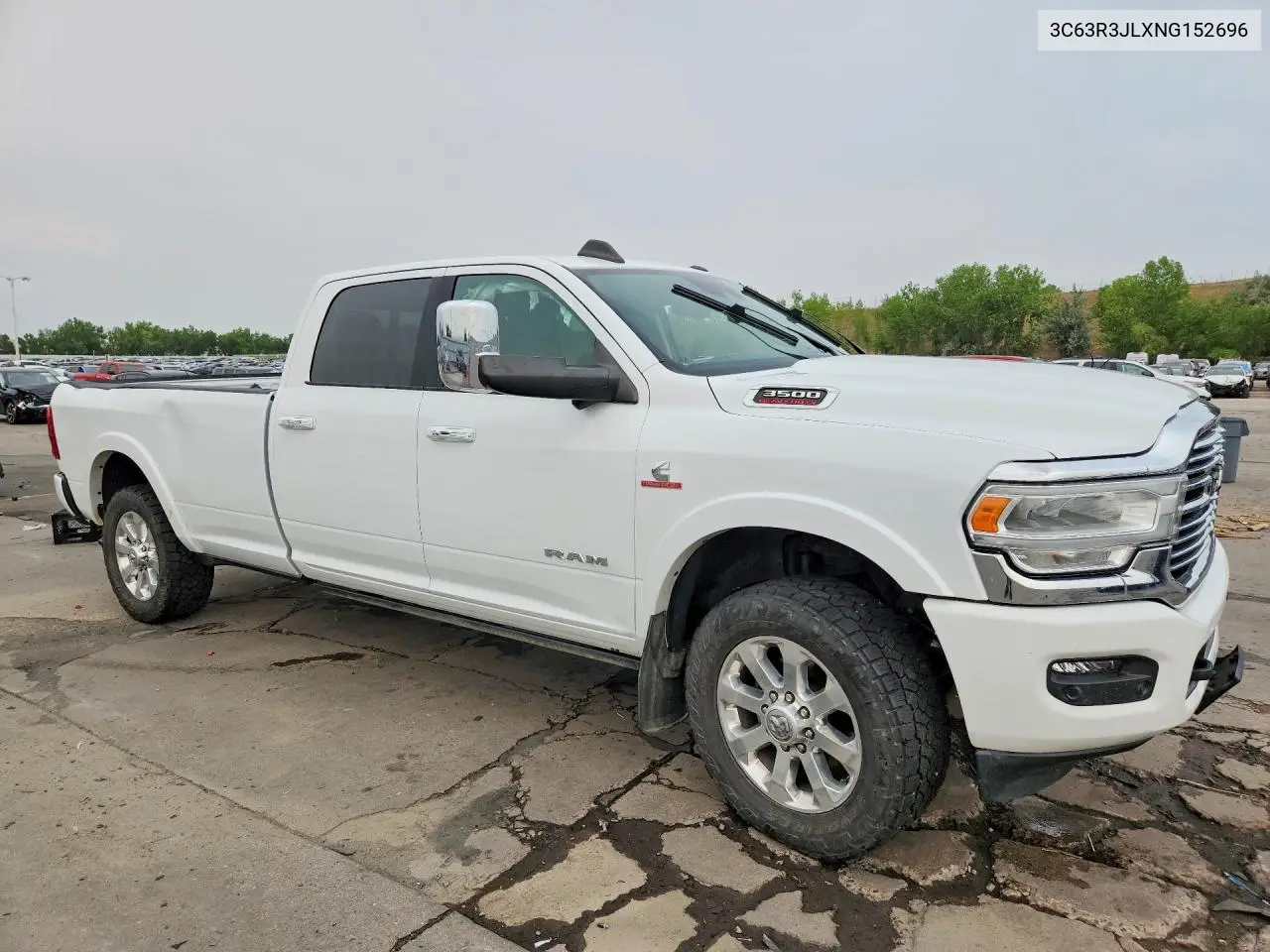 2022 Ram 3500 Laramie VIN: 3C63R3JLXNG152696 Lot: 57852926