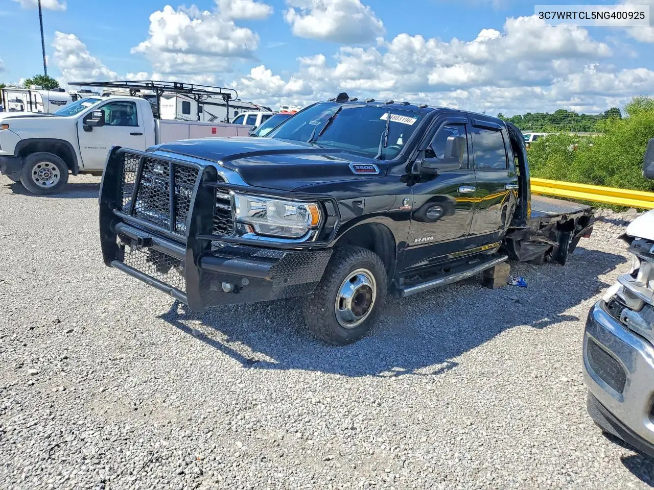 2022 Ram 3500 VIN: 3C7WRTCL5NG400925 Lot: 58023846