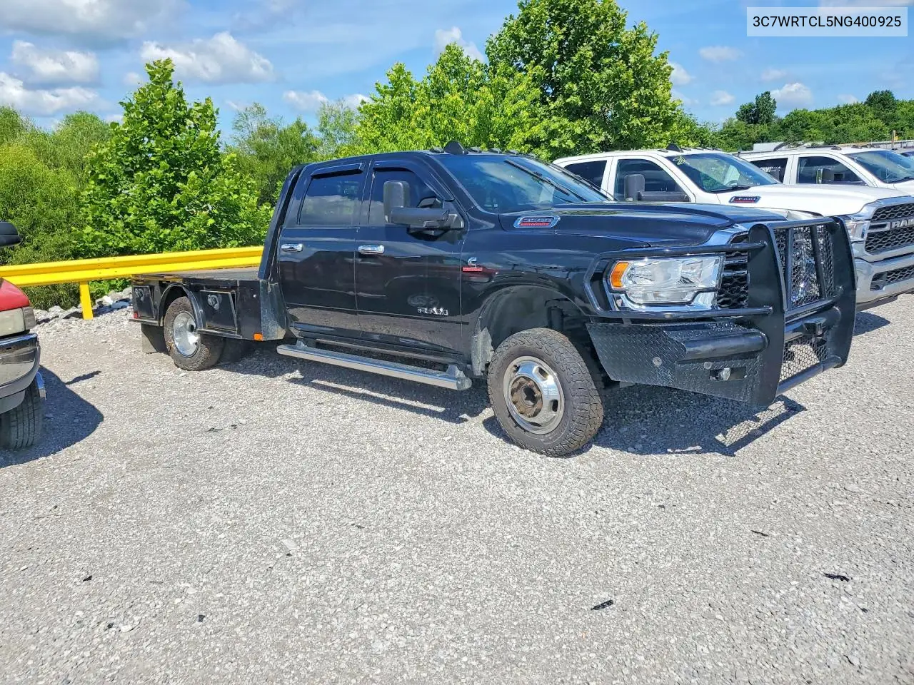 2022 Ram 3500 VIN: 3C7WRTCL5NG400925 Lot: 58023846
