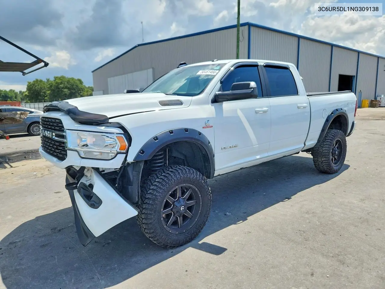 2022 Ram 2500 Big Horn/Lone Star VIN: 3C6UR5DL1NG309138 Lot: 58461466