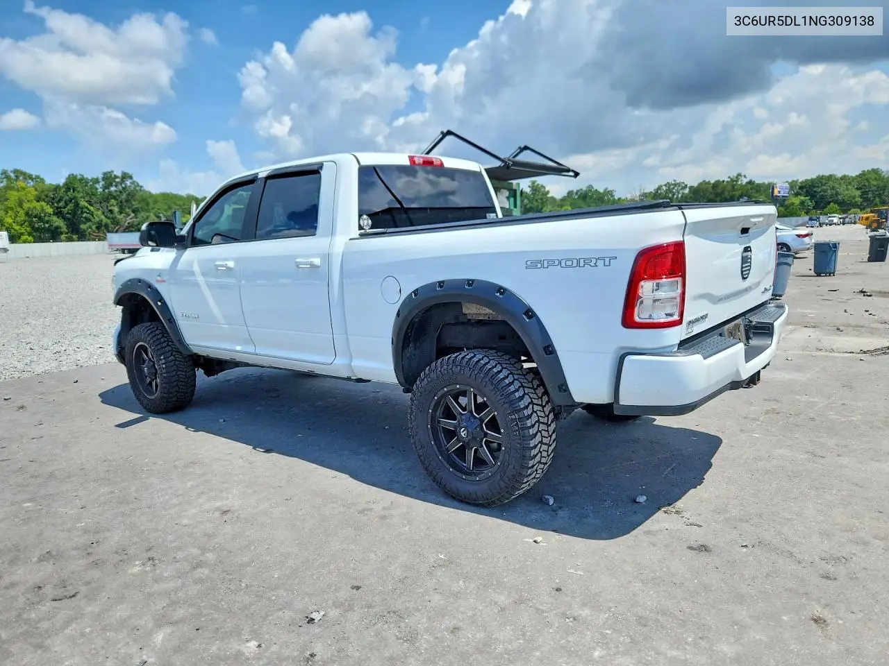 2022 Ram 2500 Big Horn/Lone Star VIN: 3C6UR5DL1NG309138 Lot: 58461466