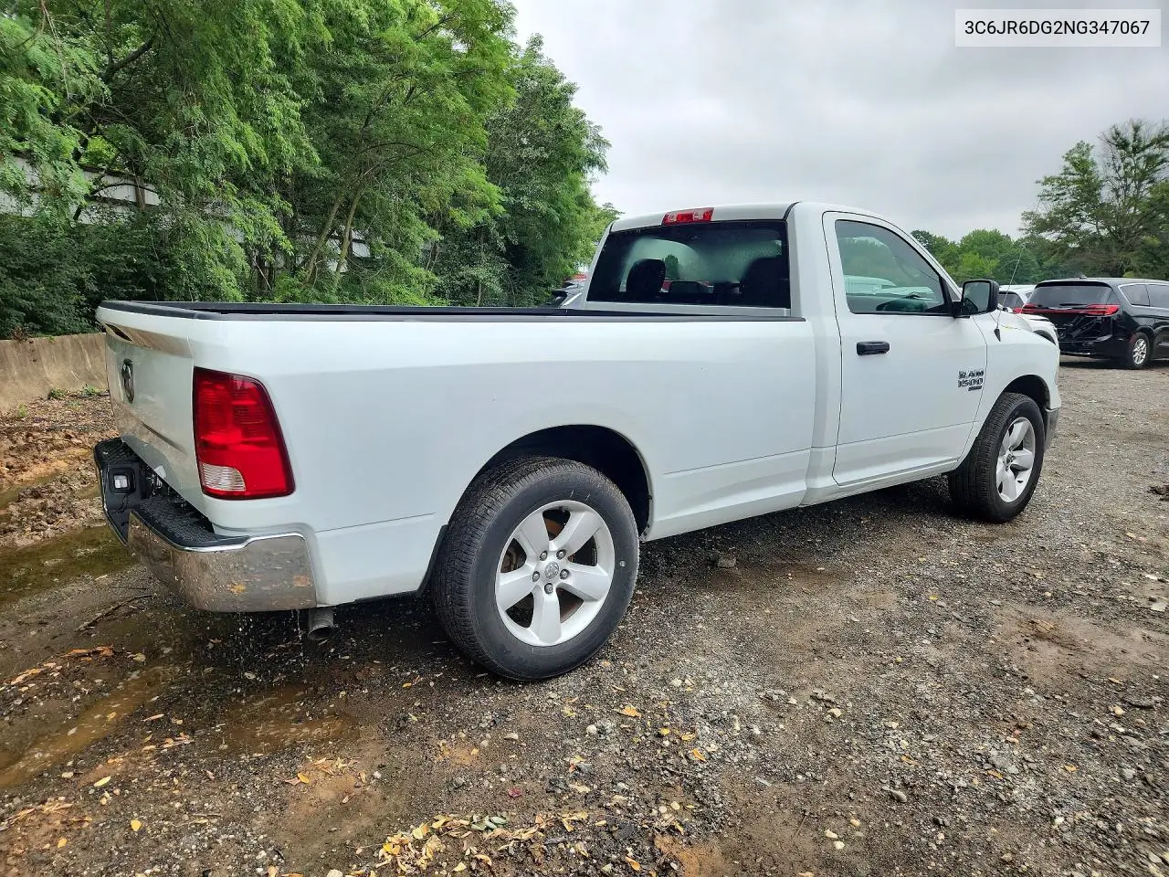 2022 Ram 1500 Classic Tradesman VIN: 3C6JR6DG2NG347067 Lot: 58769926