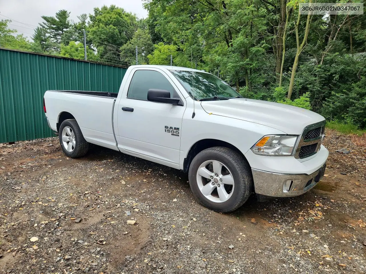 2022 Ram 1500 Classic Tradesman VIN: 3C6JR6DG2NG347067 Lot: 58769926
