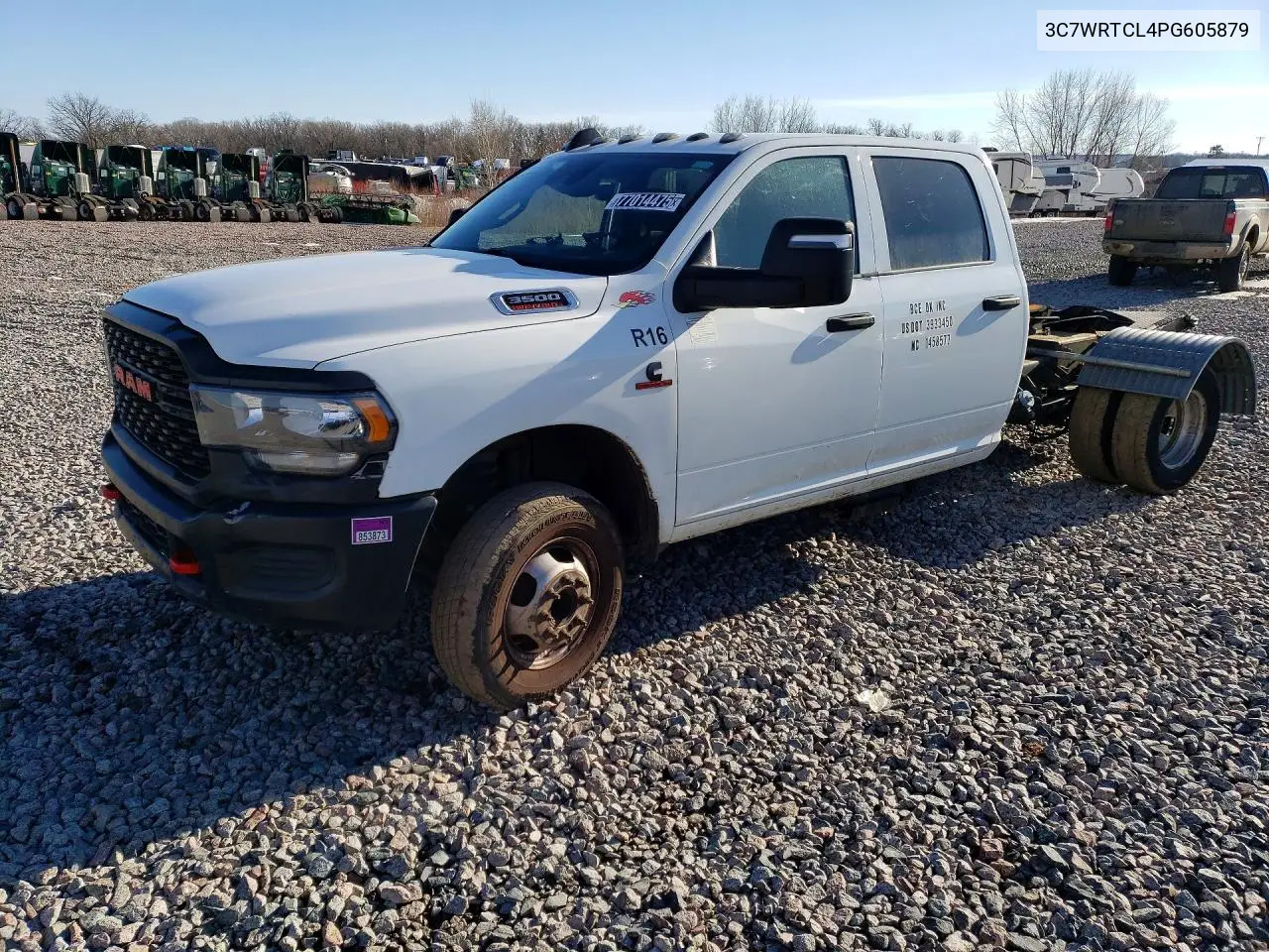 2023 Ram 3500 VIN: 3C7WRTCL4PG605879 Lot: 55671236