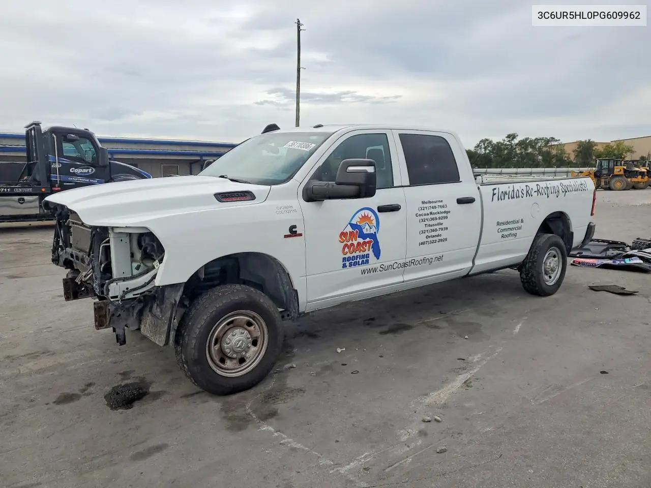 2023 Ram 2500 Tradesman VIN: 3C6UR5HL0PG609962 Lot: 56110386