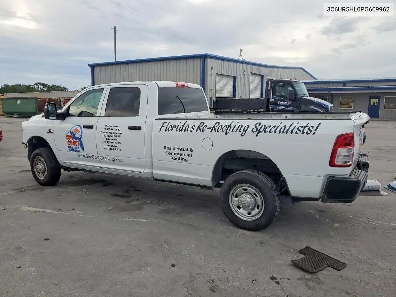2023 Ram 2500 Tradesman VIN: 3C6UR5HL0PG609962 Lot: 56110386