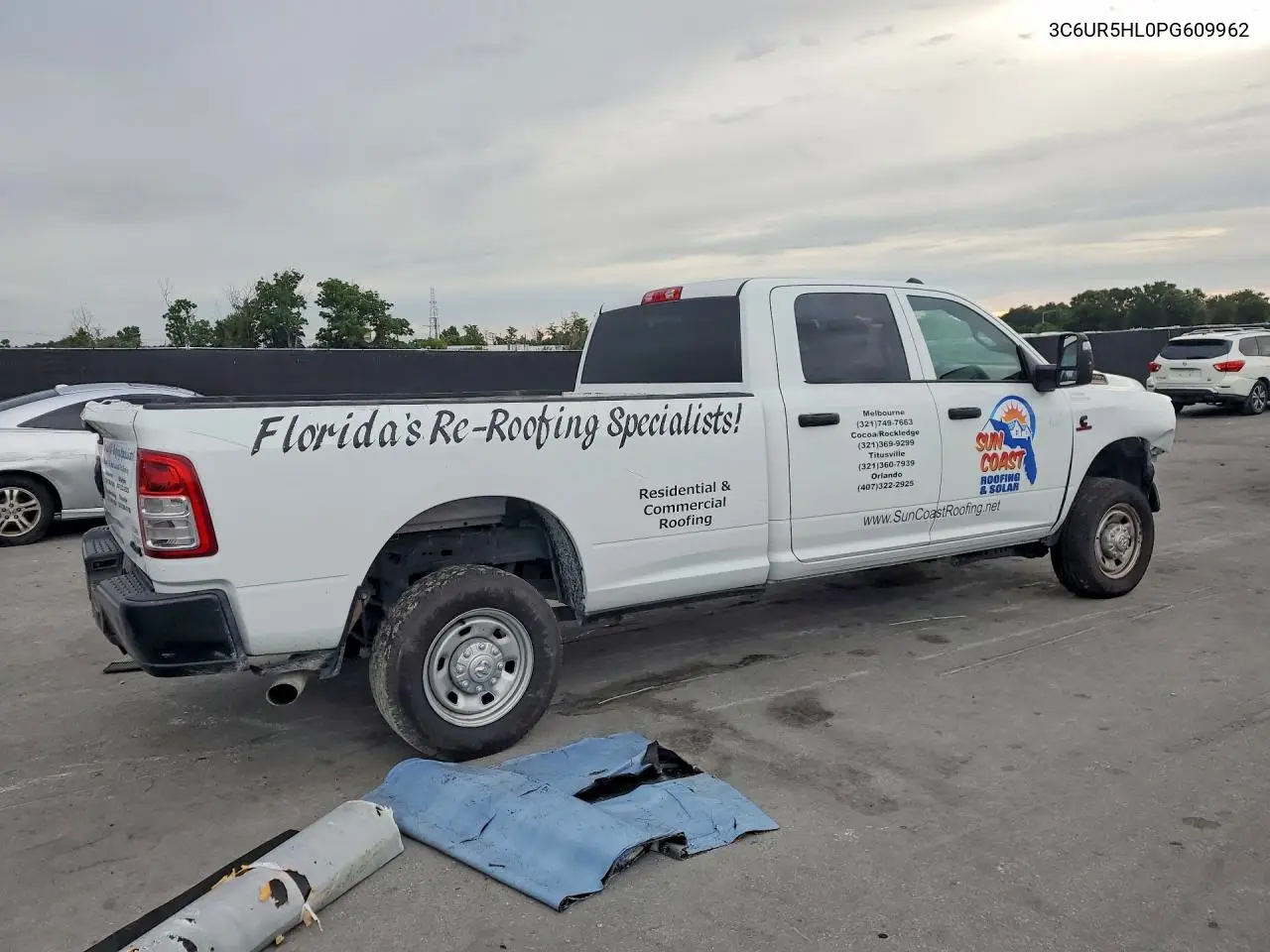 2023 Ram 2500 Tradesman VIN: 3C6UR5HL0PG609962 Lot: 56110386