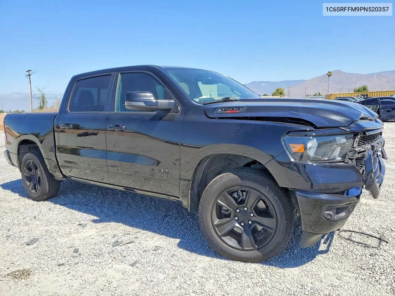 2023 Ram 1500 Big Horn VIN: 1C6SRFFM9PN520357 Lot: 57402126