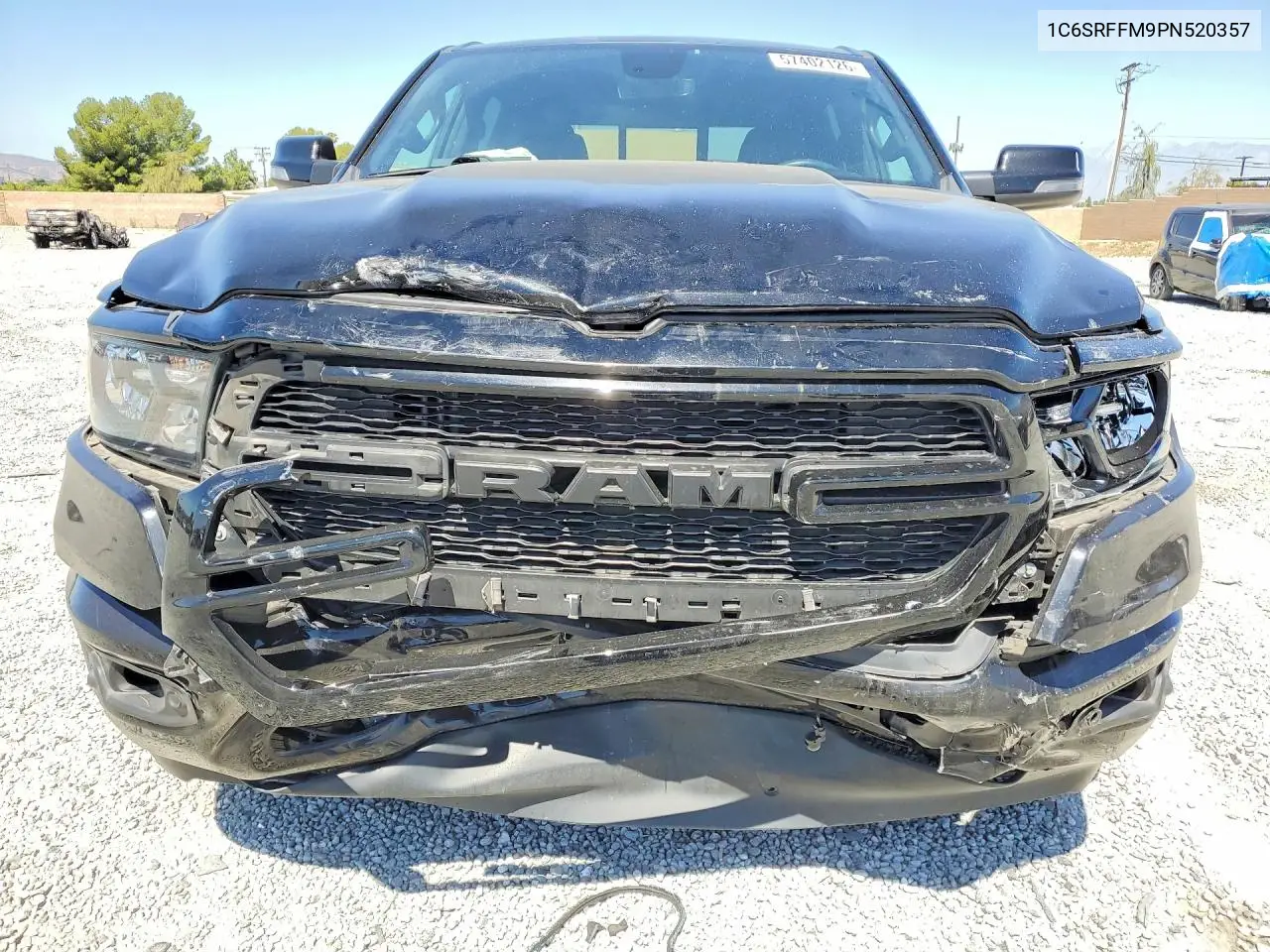 2023 Ram 1500 Big Horn VIN: 1C6SRFFM9PN520357 Lot: 57402126