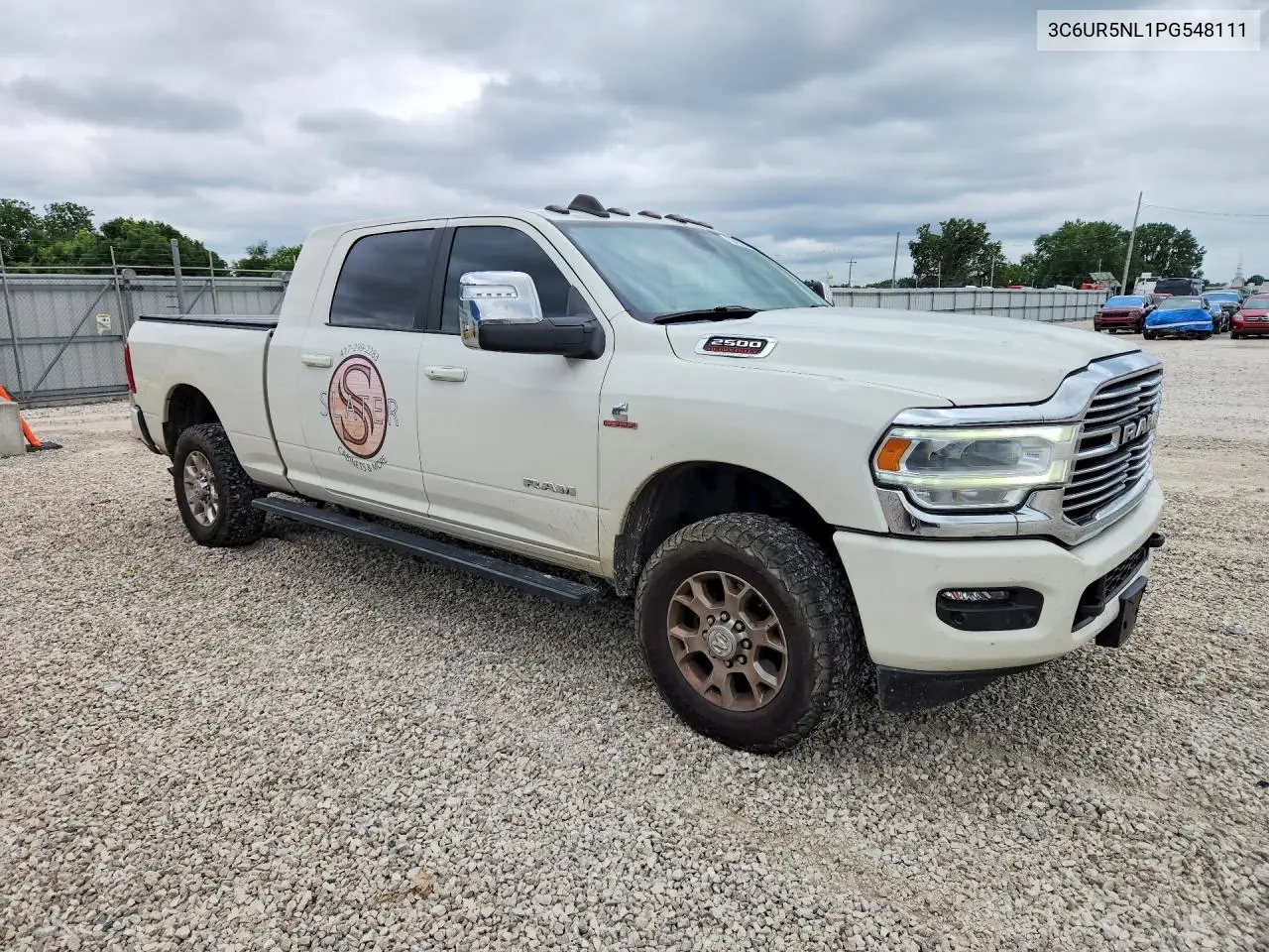2023 Ram 2500 Laramie VIN: 3C6UR5NL1PG548111 Lot: 58458246