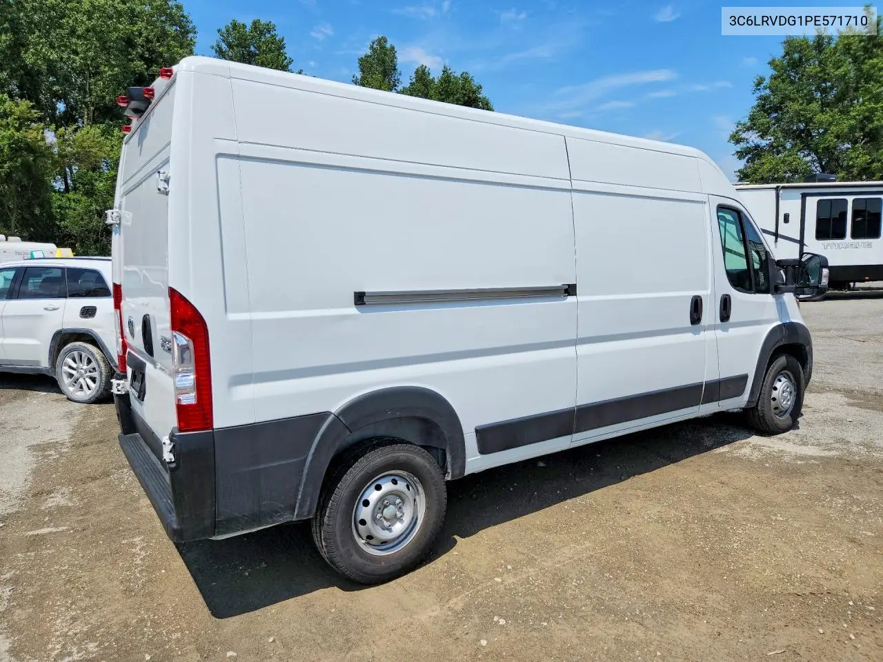 2023 Ram Promaster 2500 2500 High VIN: 3C6LRVDG1PE571710 Lot: 59857826