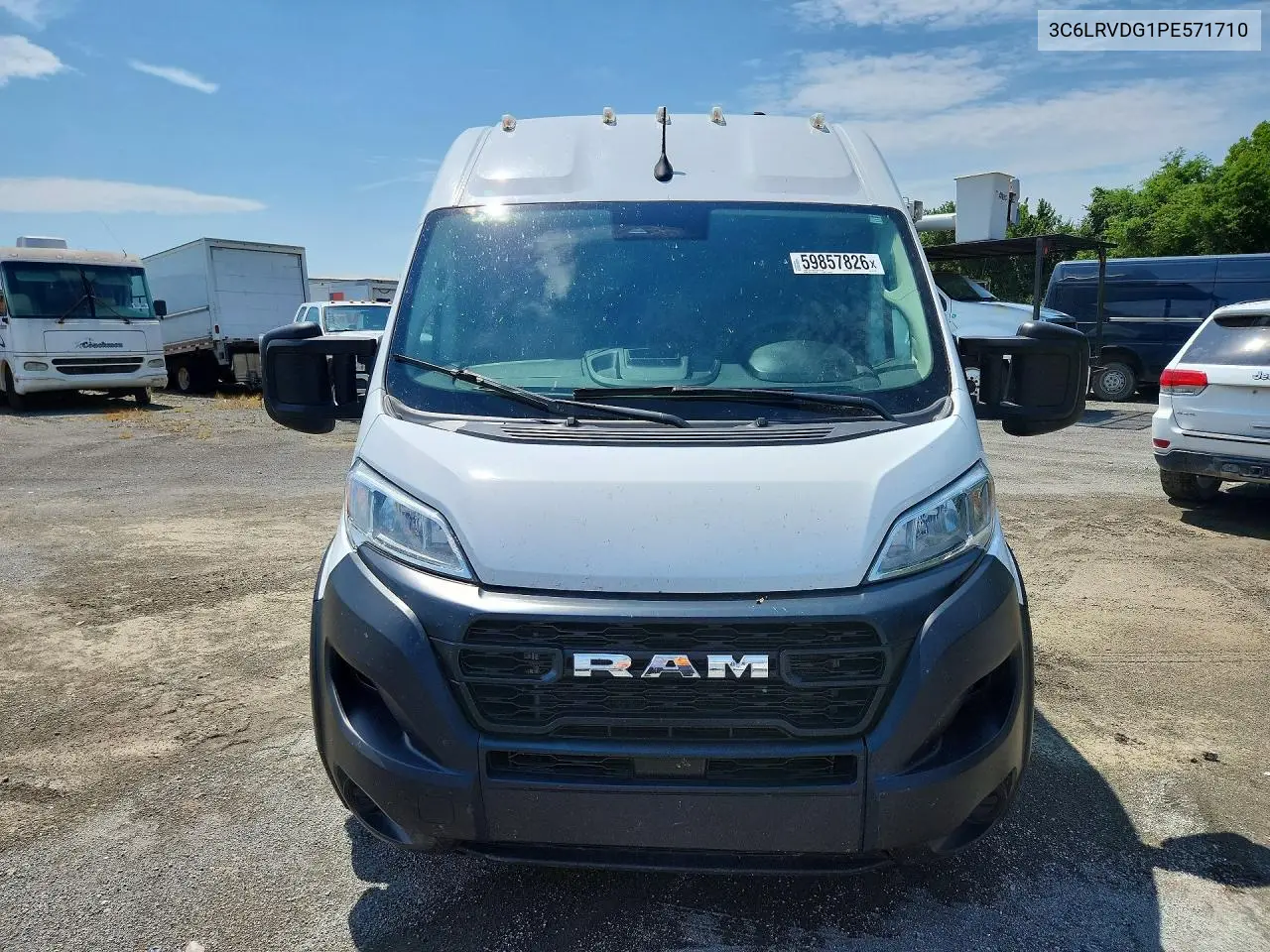 2023 Ram Promaster 2500 2500 High VIN: 3C6LRVDG1PE571710 Lot: 59857826