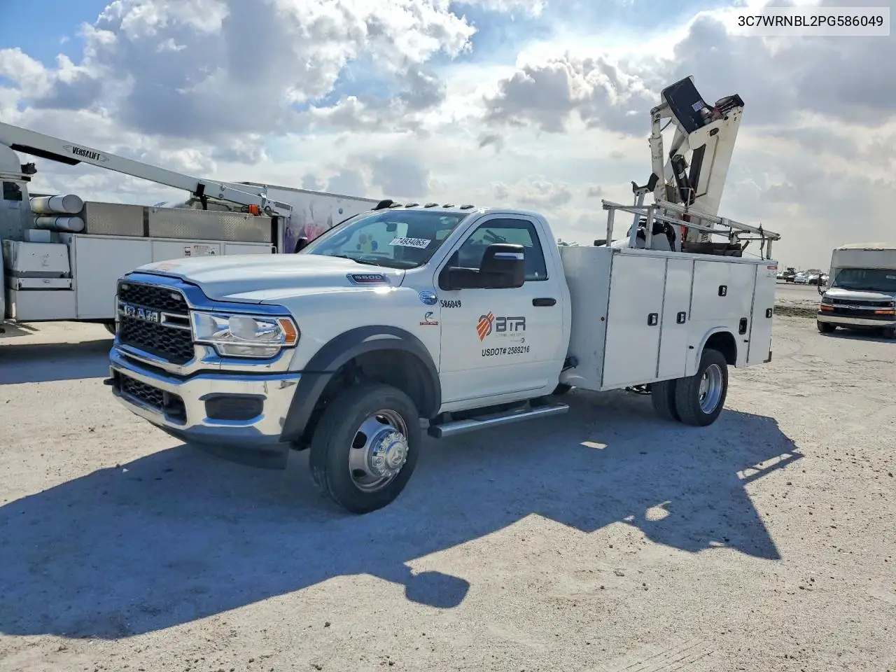 2023 Ram 5500 VIN: 3C7WRNBL2PG586049 Lot: 74934065