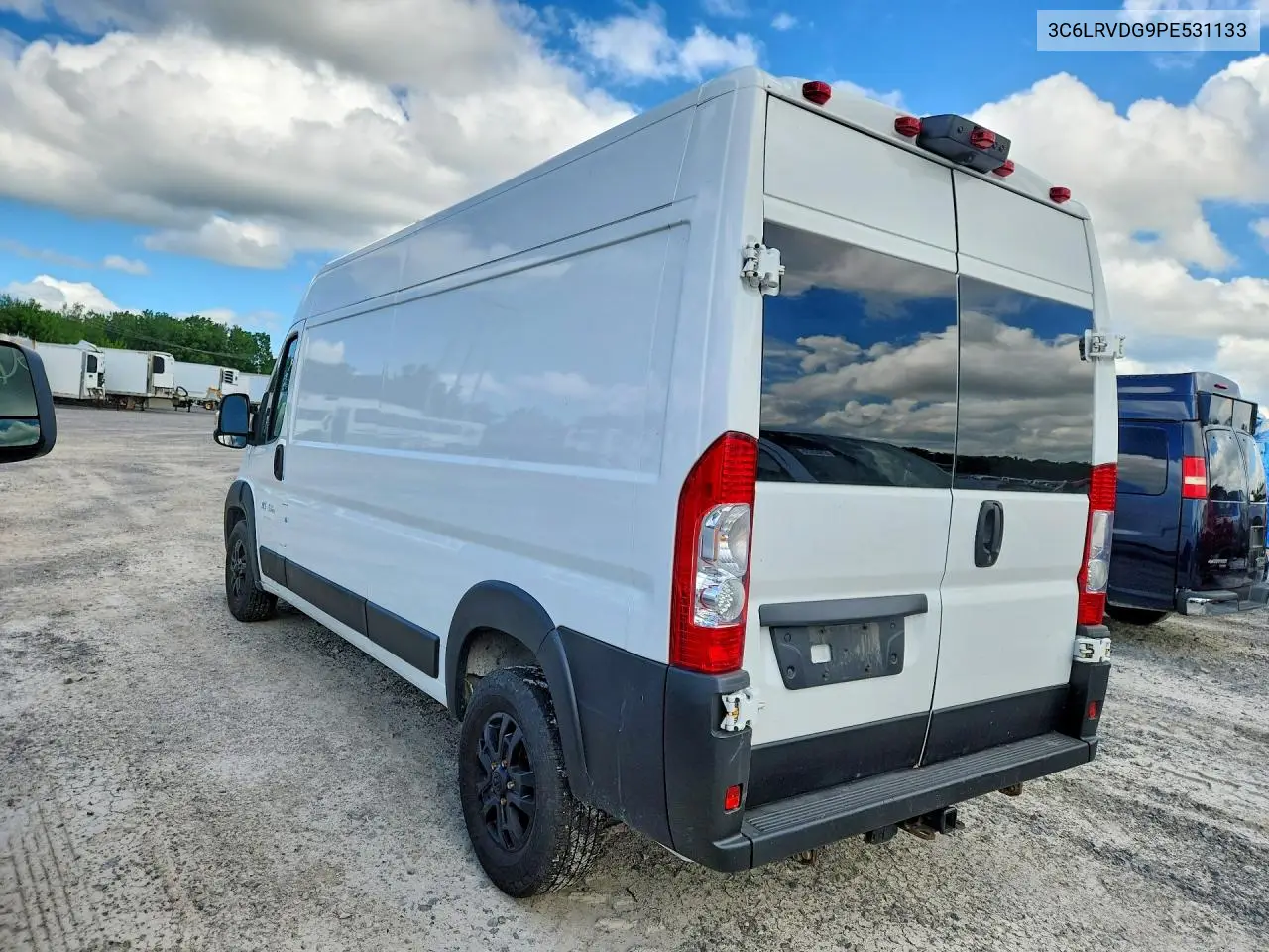 2023 Ram Promaster 2500 VIN: 3C6LRVDG9PE531133 Lot: 85605535