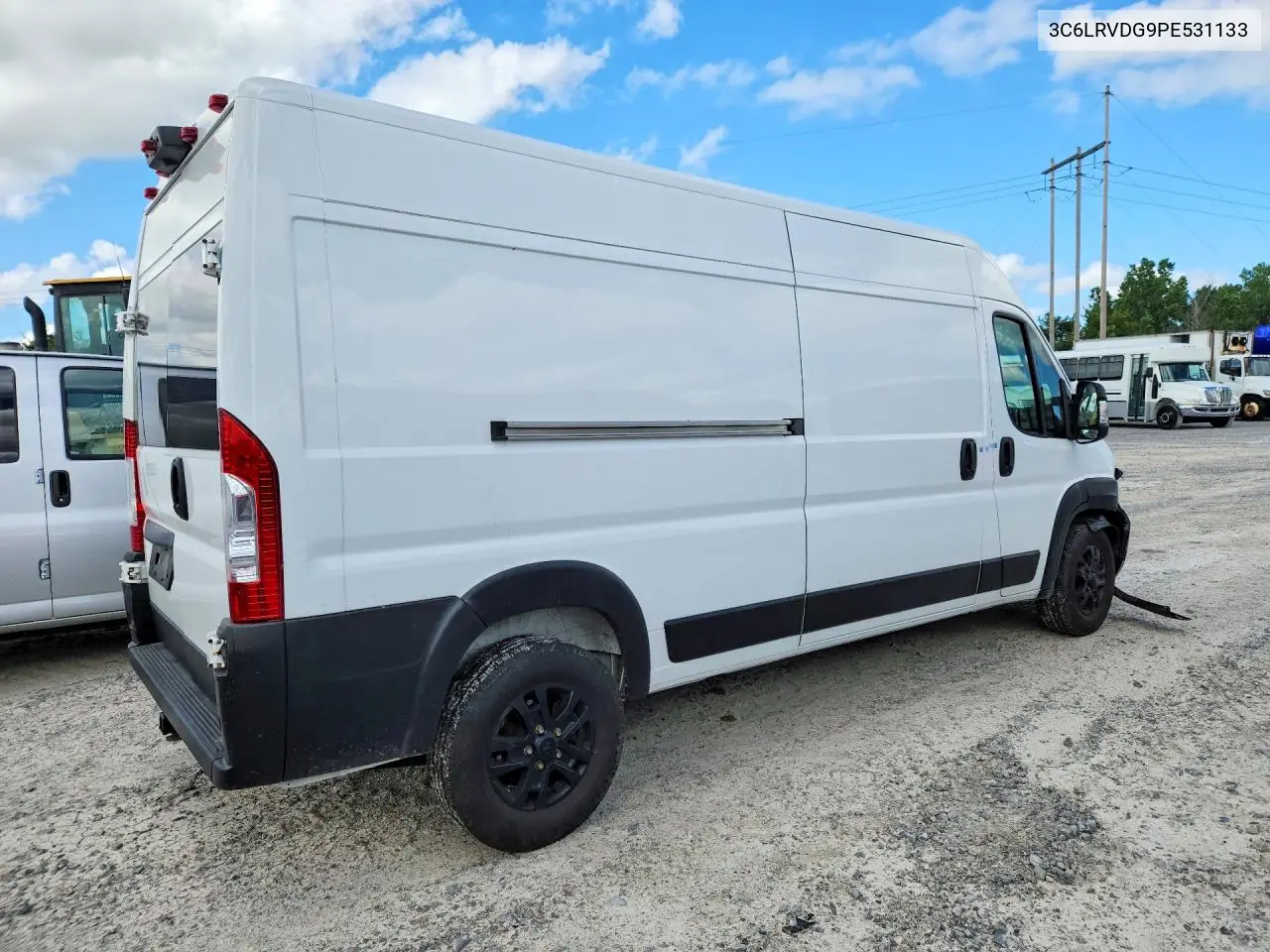 2023 Ram Promaster 2500 VIN: 3C6LRVDG9PE531133 Lot: 85605535
