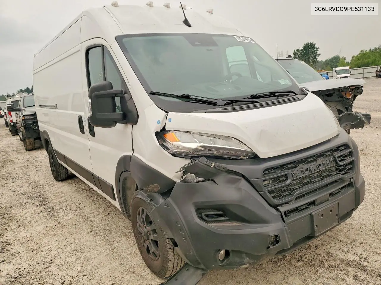 2023 Ram Promaster 2500 VIN: 3C6LRVDG9PE531133 Lot: 85605535