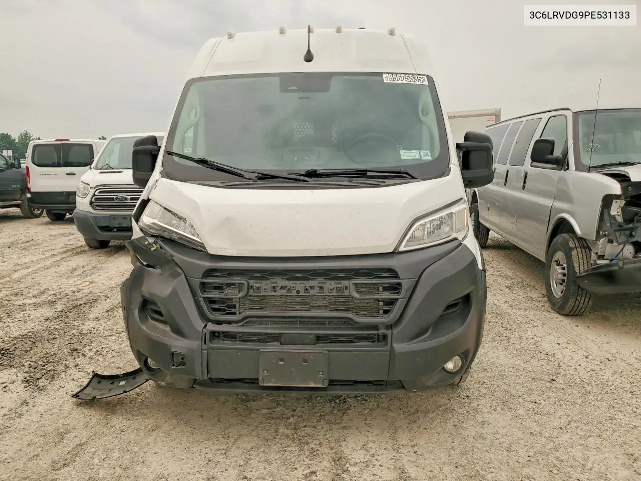 2023 Ram Promaster 2500 VIN: 3C6LRVDG9PE531133 Lot: 85605535