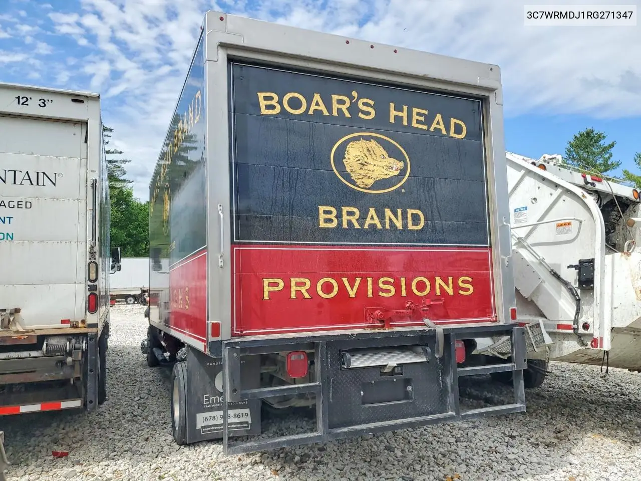 2024 Ram 5500 Box Truck VIN: 3C7WRMDJ1RG271347 Lot: 53190306