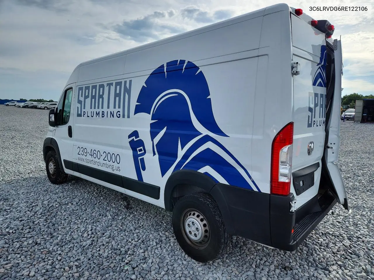 2024 Ram Promaster 2500 2500 High VIN: 3C6LRVDG6RE122106 Lot: 56610496