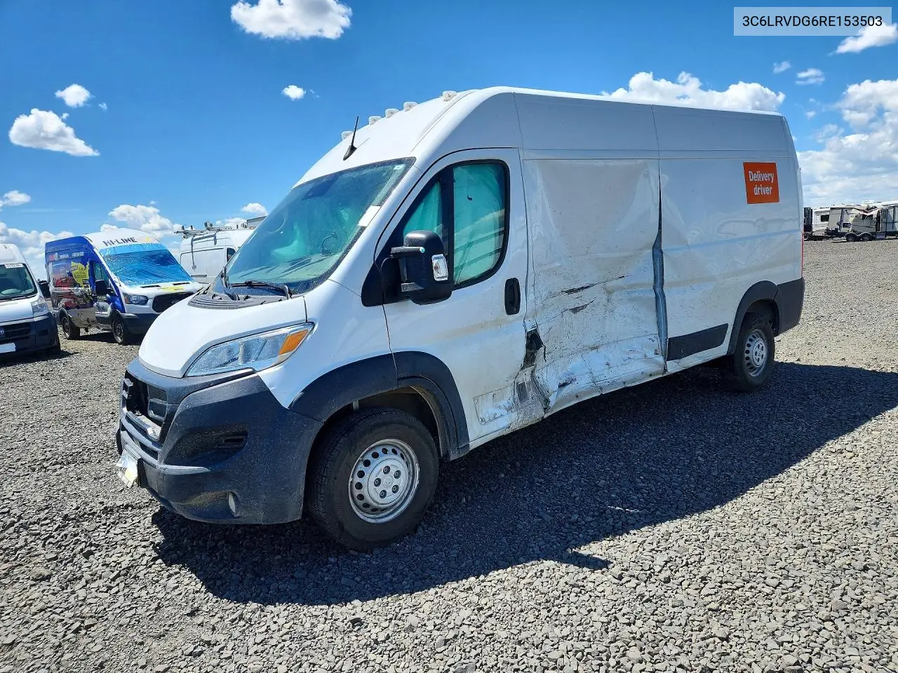 2024 Ram Promaster 2500 Delivery Van VIN: 3C6LRVDG6RE153503 Lot: 57221346