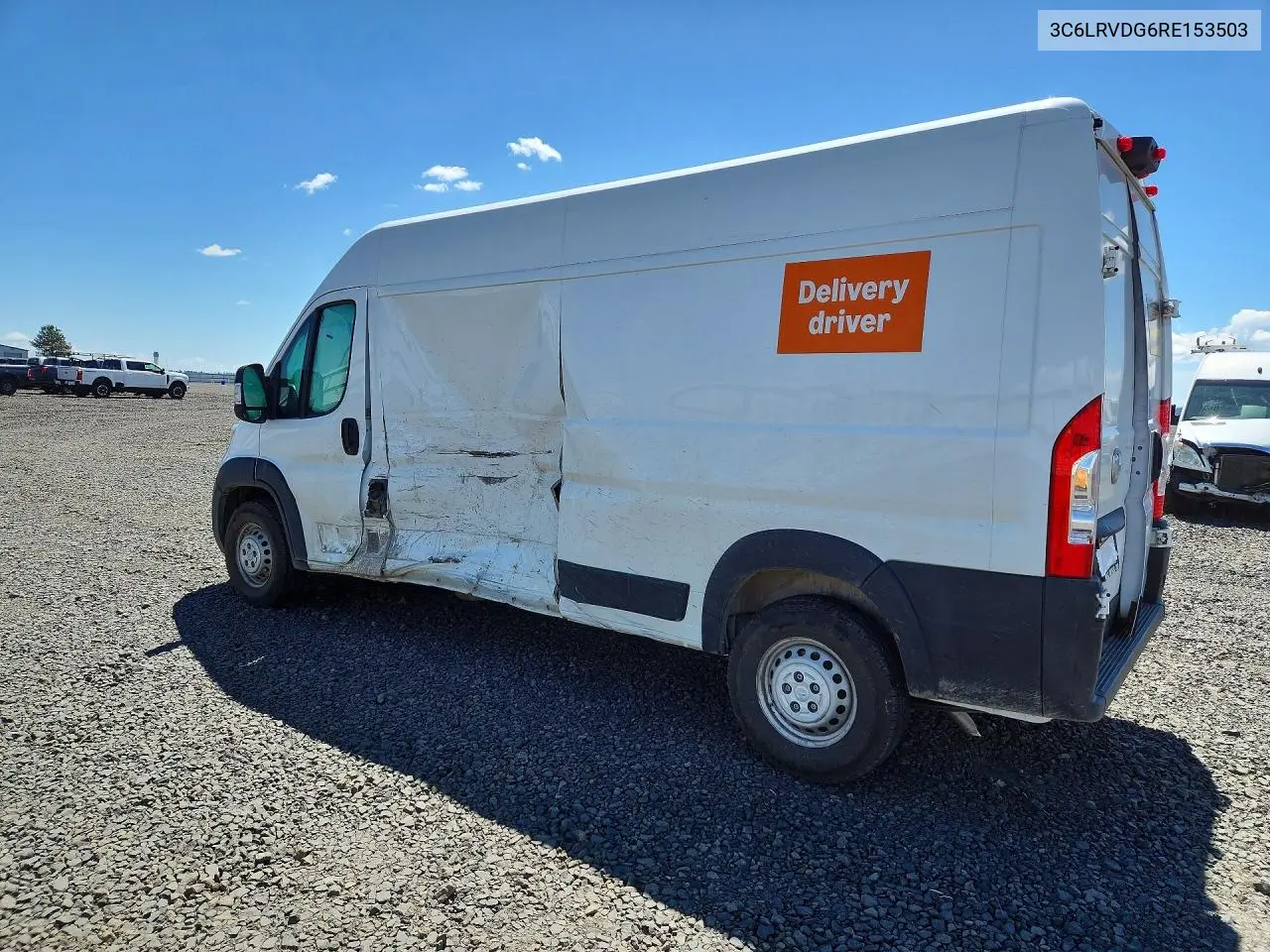 2024 Ram Promaster 2500 Delivery Van VIN: 3C6LRVDG6RE153503 Lot: 57221346