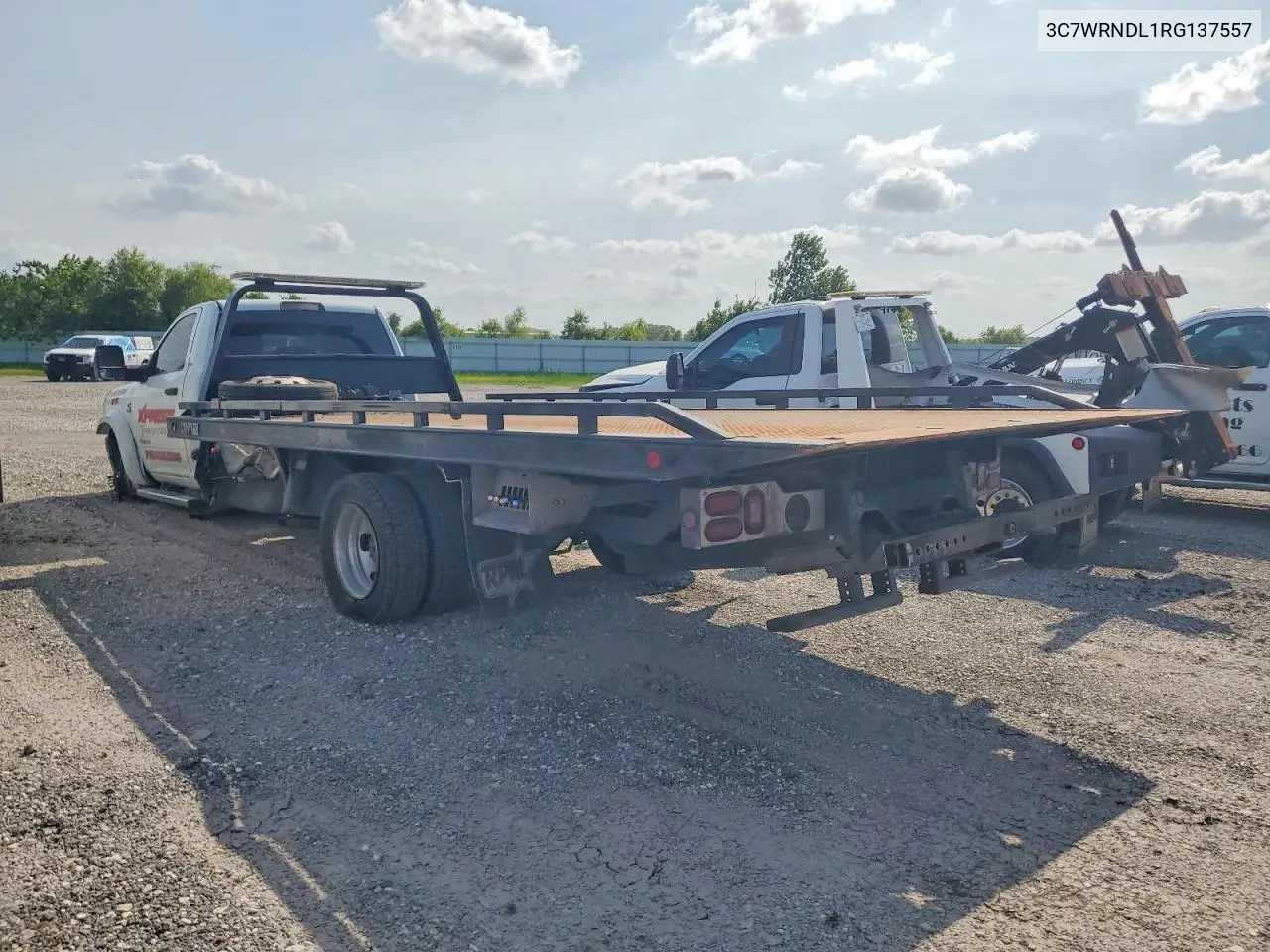 2024 Ram 5500 - Rollback Tow Truck VIN: 3C7WRNDL1RG137557 Lot: 57732546