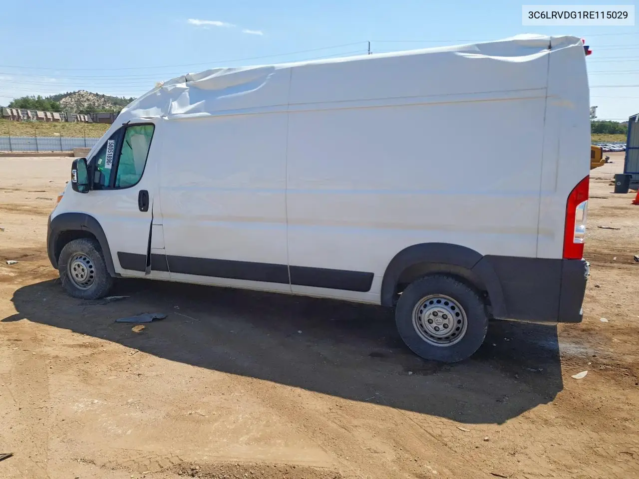 2024 Ram Promaster 2500 2500 High VIN: 3C6LRVDG1RE115029 Lot: 58051896