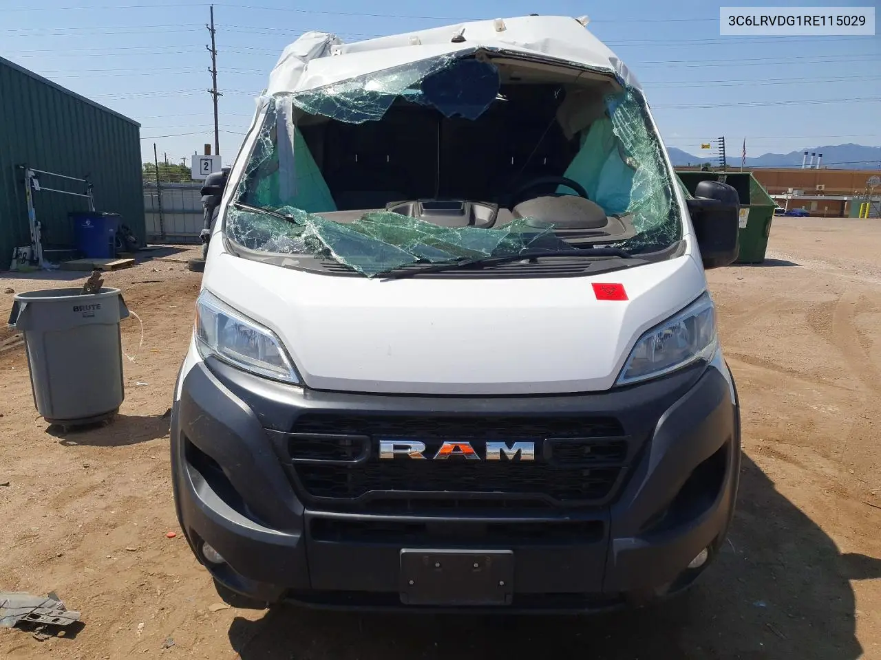 2024 Ram Promaster 2500 2500 High VIN: 3C6LRVDG1RE115029 Lot: 58051896