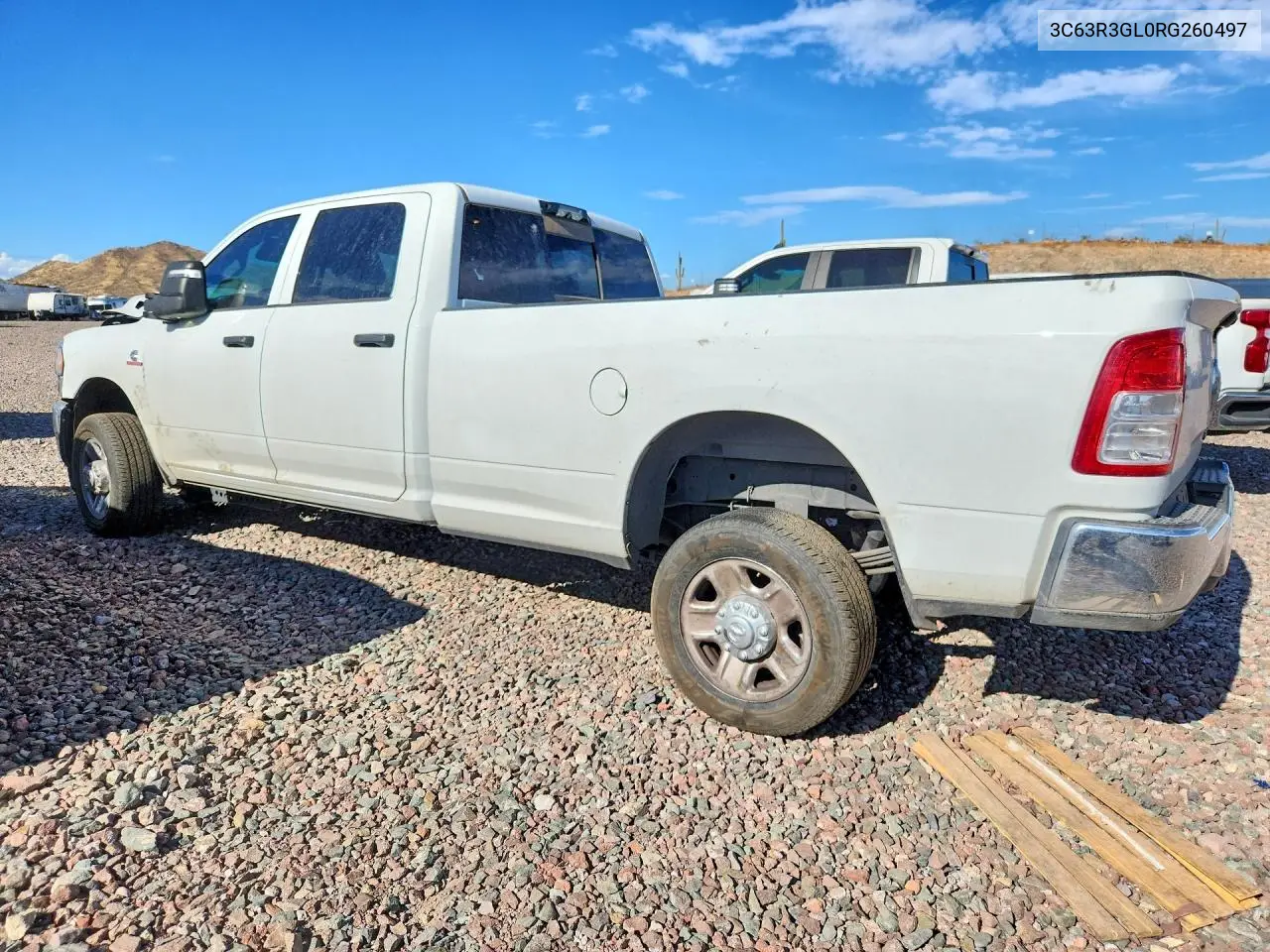 2024 Ram 3500 Tradesman VIN: 3C63R3GL0RG260497 Lot: 59003956