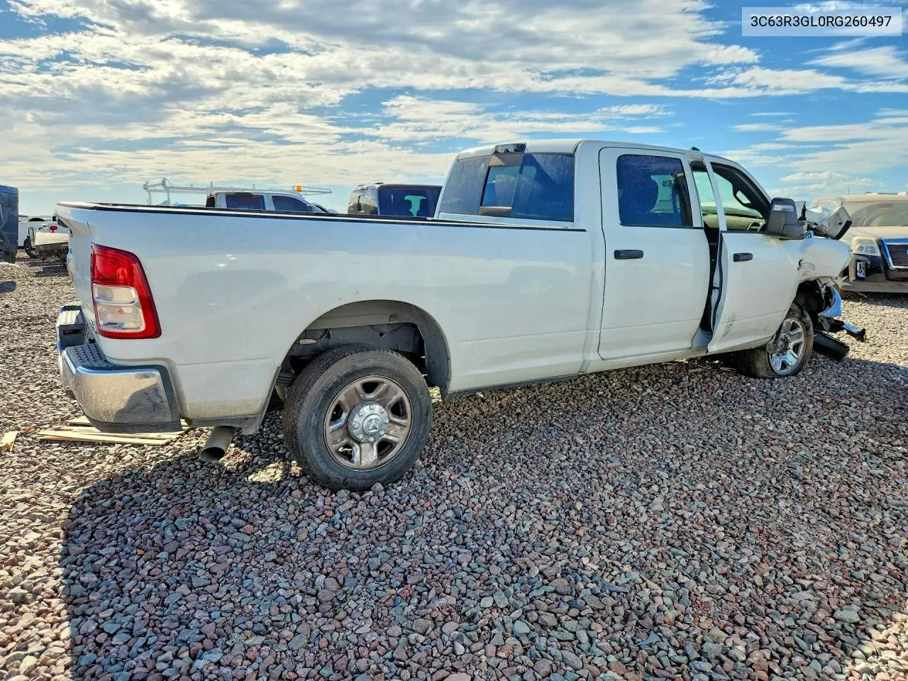 2024 Ram 3500 Tradesman VIN: 3C63R3GL0RG260497 Lot: 59003956