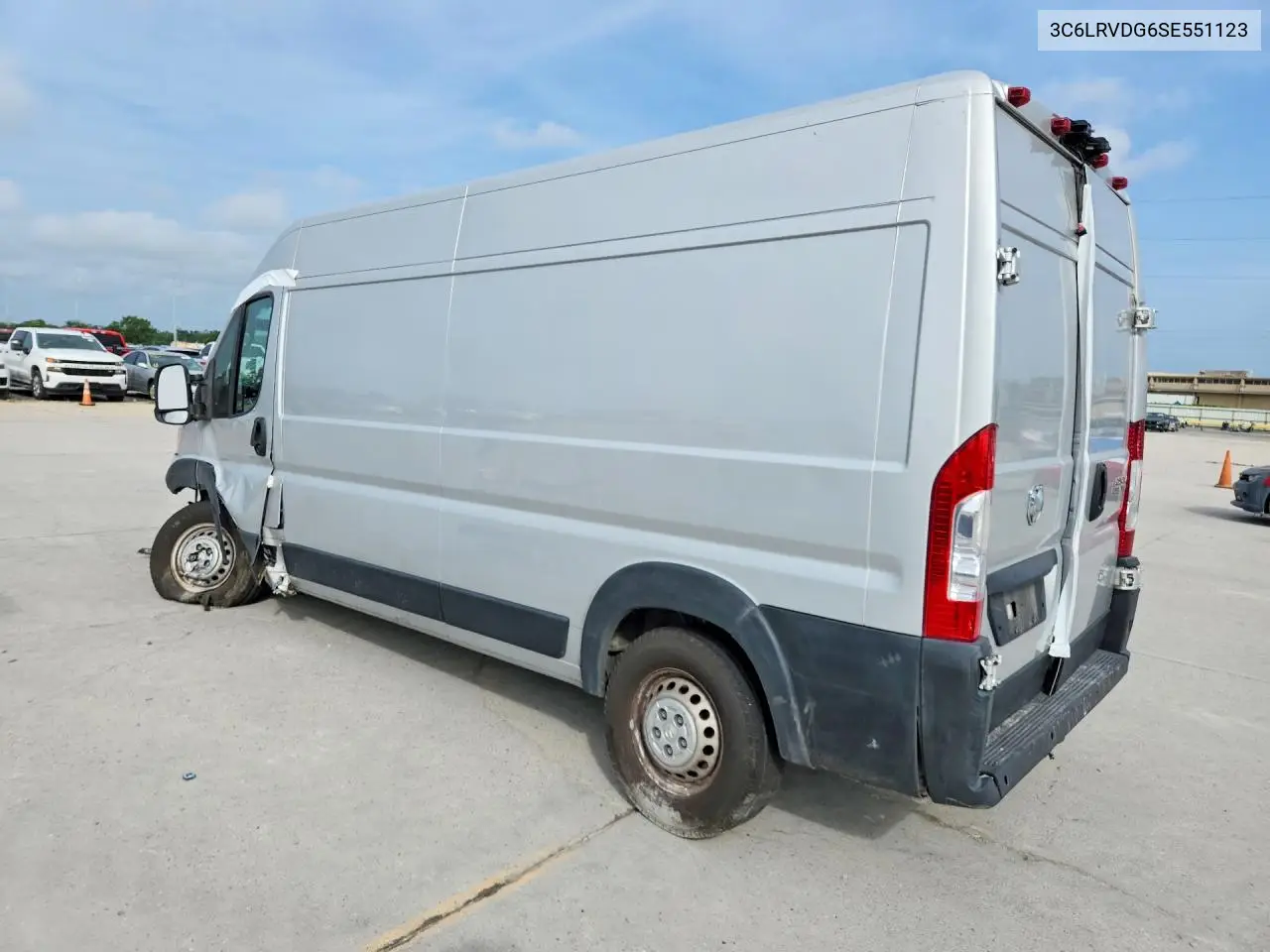 2025 Ram Promaster 2500 2500 High VIN: 3C6LRVDG6SE551123 Lot: 61605346